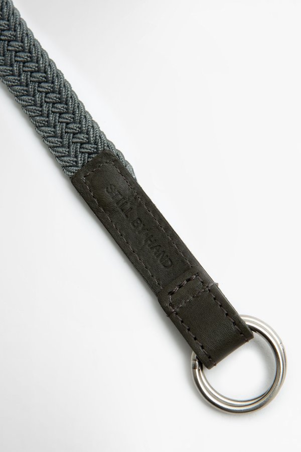 Still By Hand Stretchable Ring Belt - Grey Still By Hand Stretchable Ring Belt - Grey