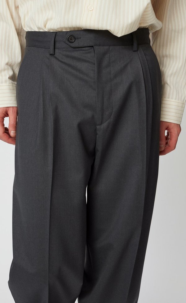 パンツ mfpen SCENE TROUSERS 21ss SCENE TROUSERS(DARK GRAY) (SS21-10) | mfpen / パンツ (MEN