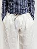 Frank Leder Linen Short Ecru - Thumbnail 6