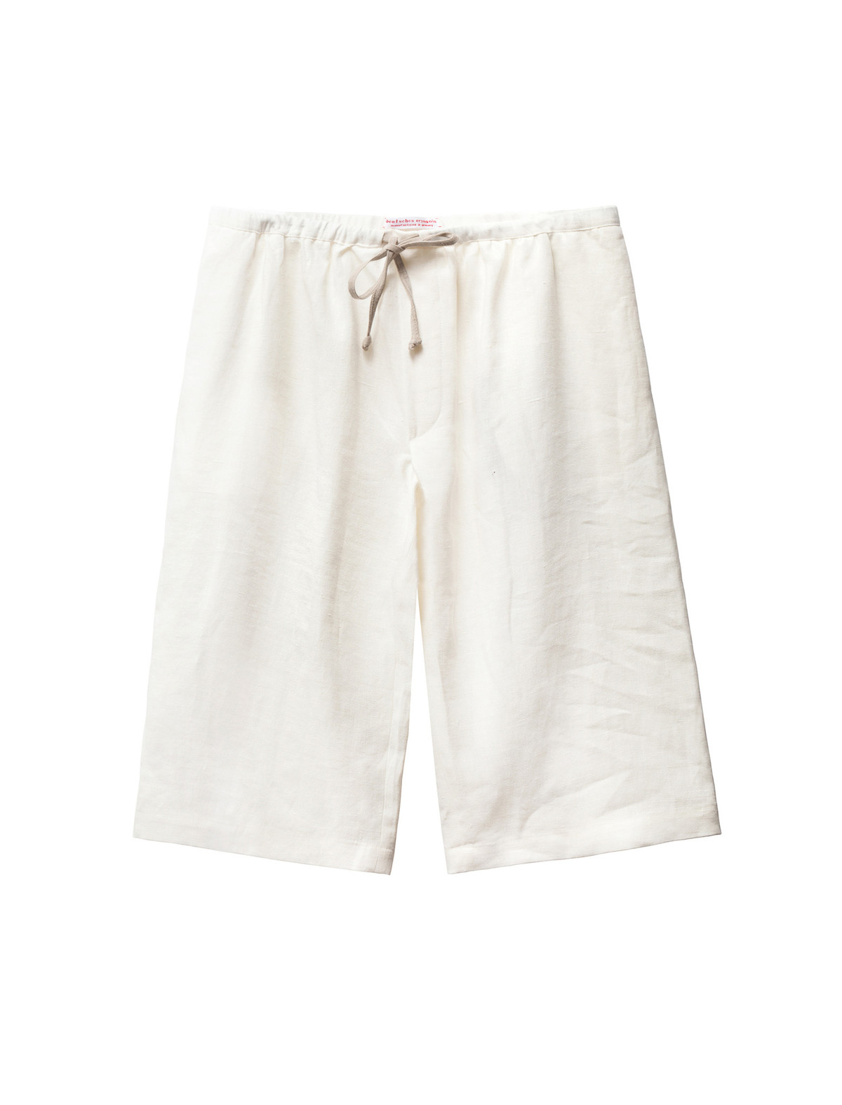 Frank Leder Linen Short Ecru - Image 1 of 6