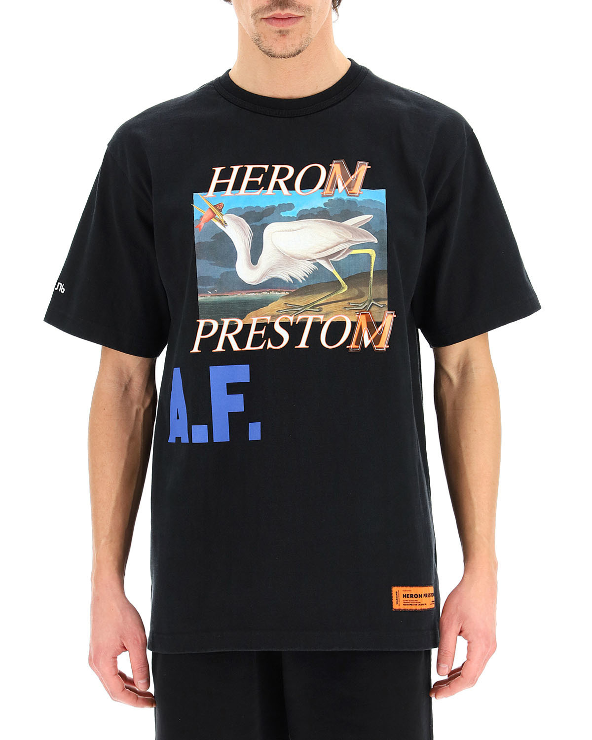 Heron Preston Oversized T-shirt A.F. Print - Multicolor | Garmentory