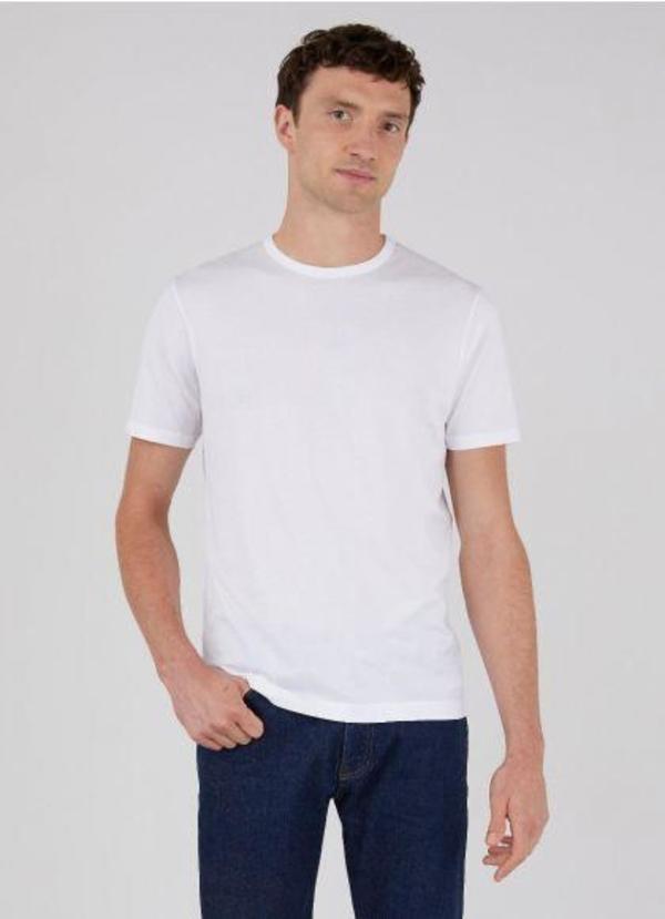 Sunspel SS CREW NECK TEE - WHITE Sunspel SS CREW NECK TEE - WHITE