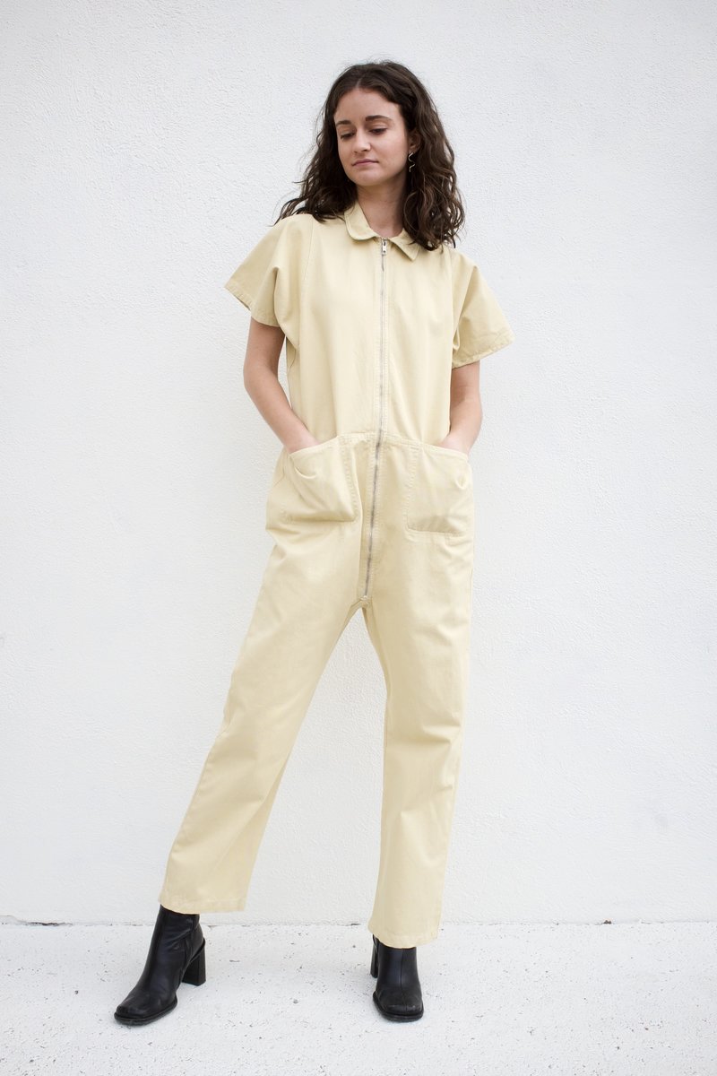 Rachel Comey Barrie Jumpsuit - Butter Rachel Comey Barrie Jumpsuit - Butter