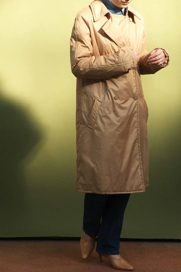 Vintage Gianfranco Quilted Jacket - golden beige Vintage Gianfranco Quilted Jacket - golden beige