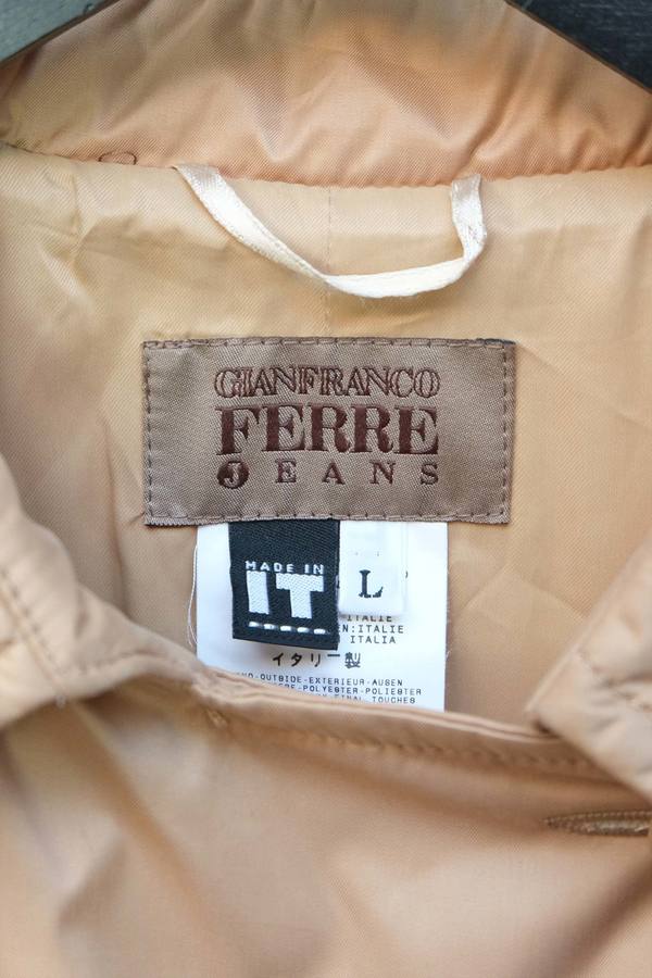 Vintage Gianfranco Quilted Jacket - golden beige Vintage Gianfranco Quilted Jacket - golden beige