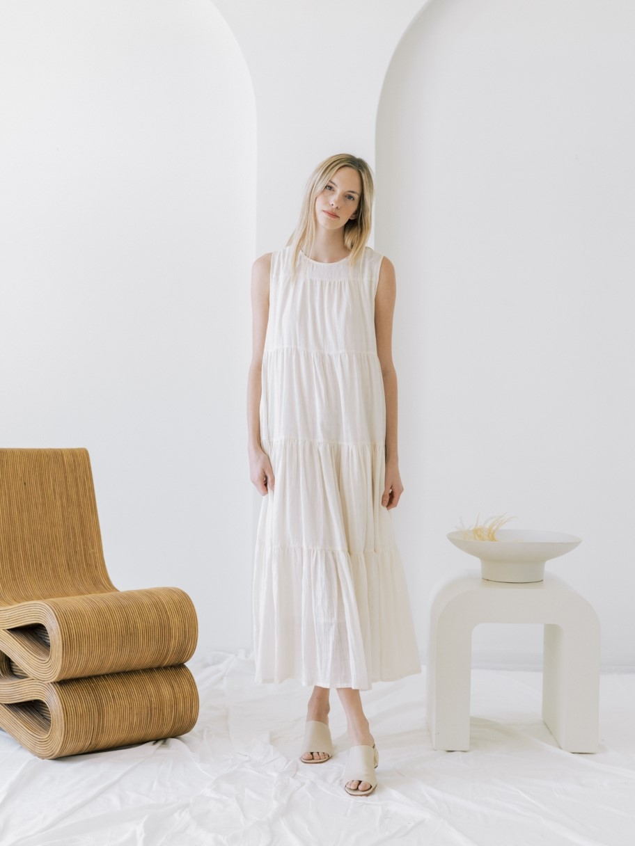 chinese dress ladies Petal and Pup Women's Lillee Tiered Maxi Dress main image 1