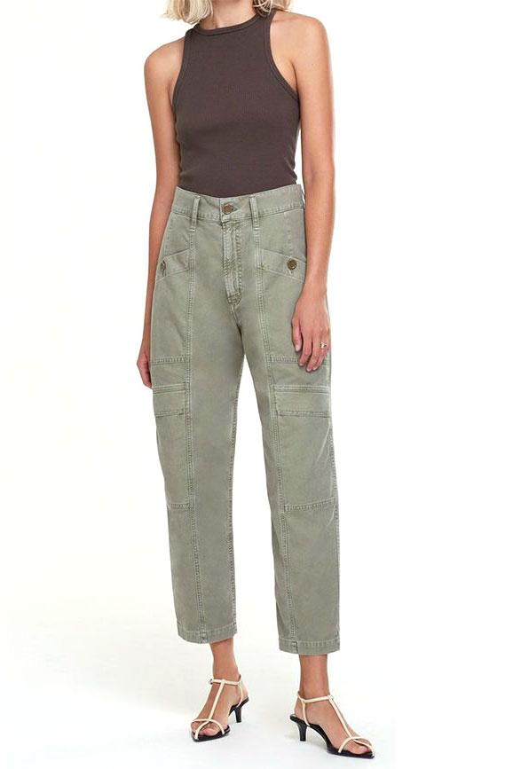 AGOLDE Kai Cargo Pants Edamame Garmentory