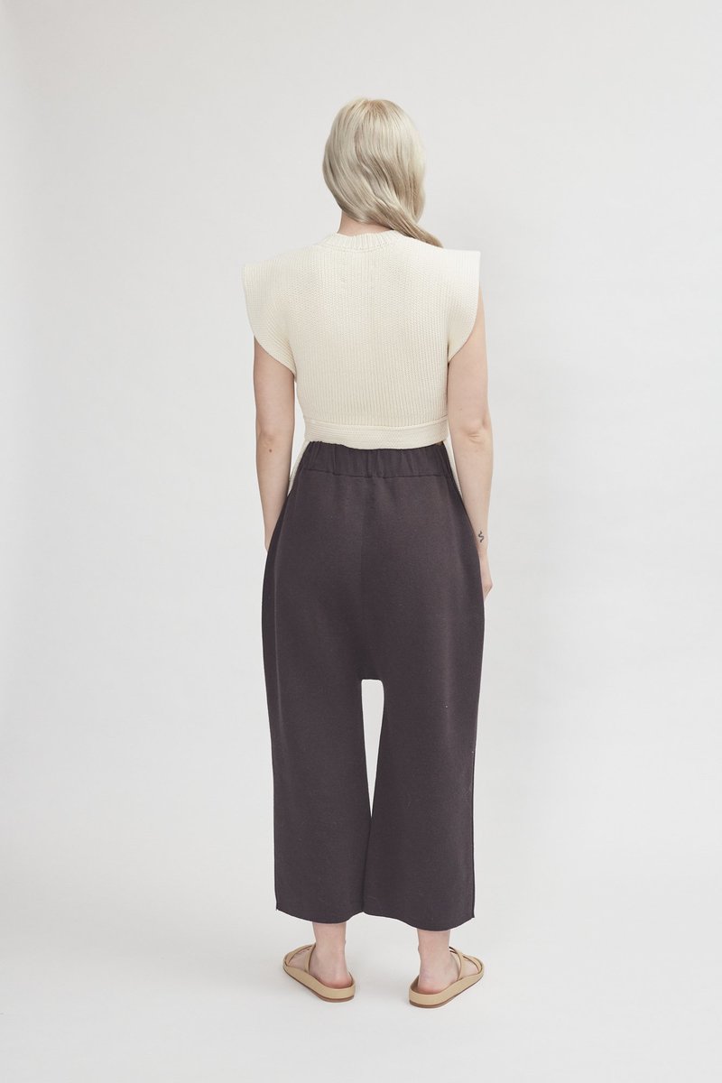 Lauren Manoogian Interlock Apron Top - Raw White | Garmentory