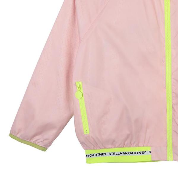 Kids Stella McCartney Sport Jacket With Logo - Pink Kids Stella McCartney Sport Jacket With Logo - Pink