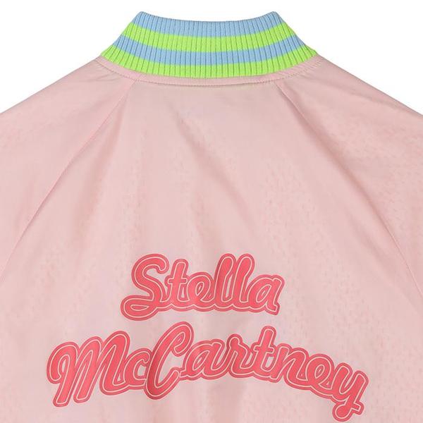 Kids Stella McCartney Sport Jacket With Logo - Pink Kids Stella McCartney Sport Jacket With Logo - Pink