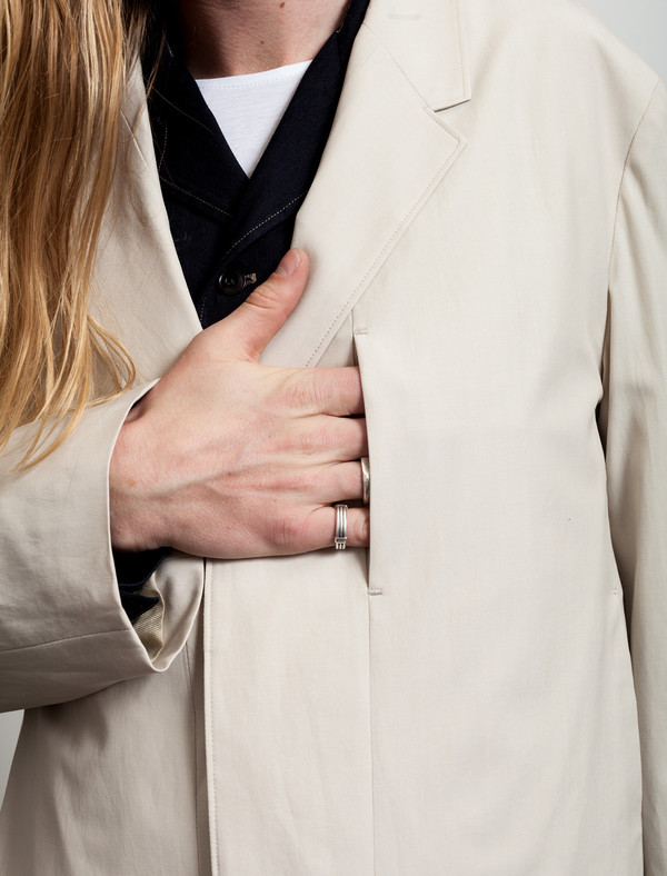 Lemaire Suit Coat Limestone | Garmentory