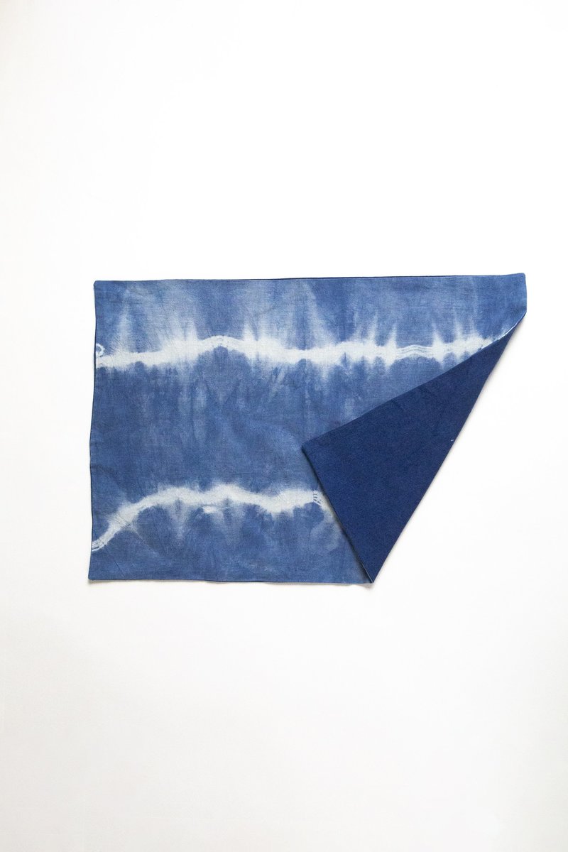 Archive New York Indigo Shibori Placemat - Indigo