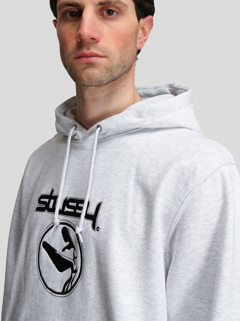 【STUSSY】Stussy Flight Embroidered Hoodie Flight-Embroidered-Hood-