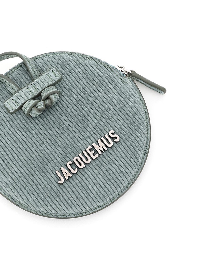 Jacquemus Le Pitchou Round Pouch bag gray Garmentory