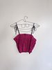 Vintage Plisse Cami - Magenta - Thumbnail 7