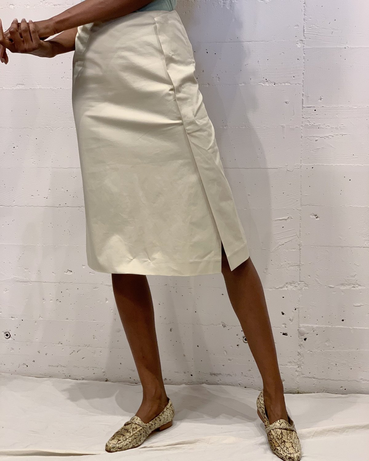 スカート JIL SANDER YELLOW VISCOSE BLEND SKIRT JIL SANDER - JIL SANDER ジルサンダー ロング・マキシ丈
