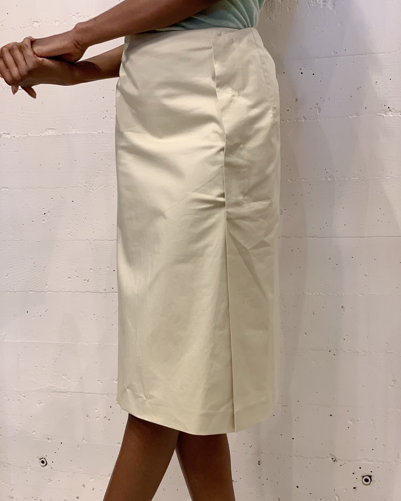 スカート JIL SANDER Woman Skirt Beige J40FV0105JTN356 370 Brown Paneled asymmetric wool-twill midi skirt | JIL SANDER