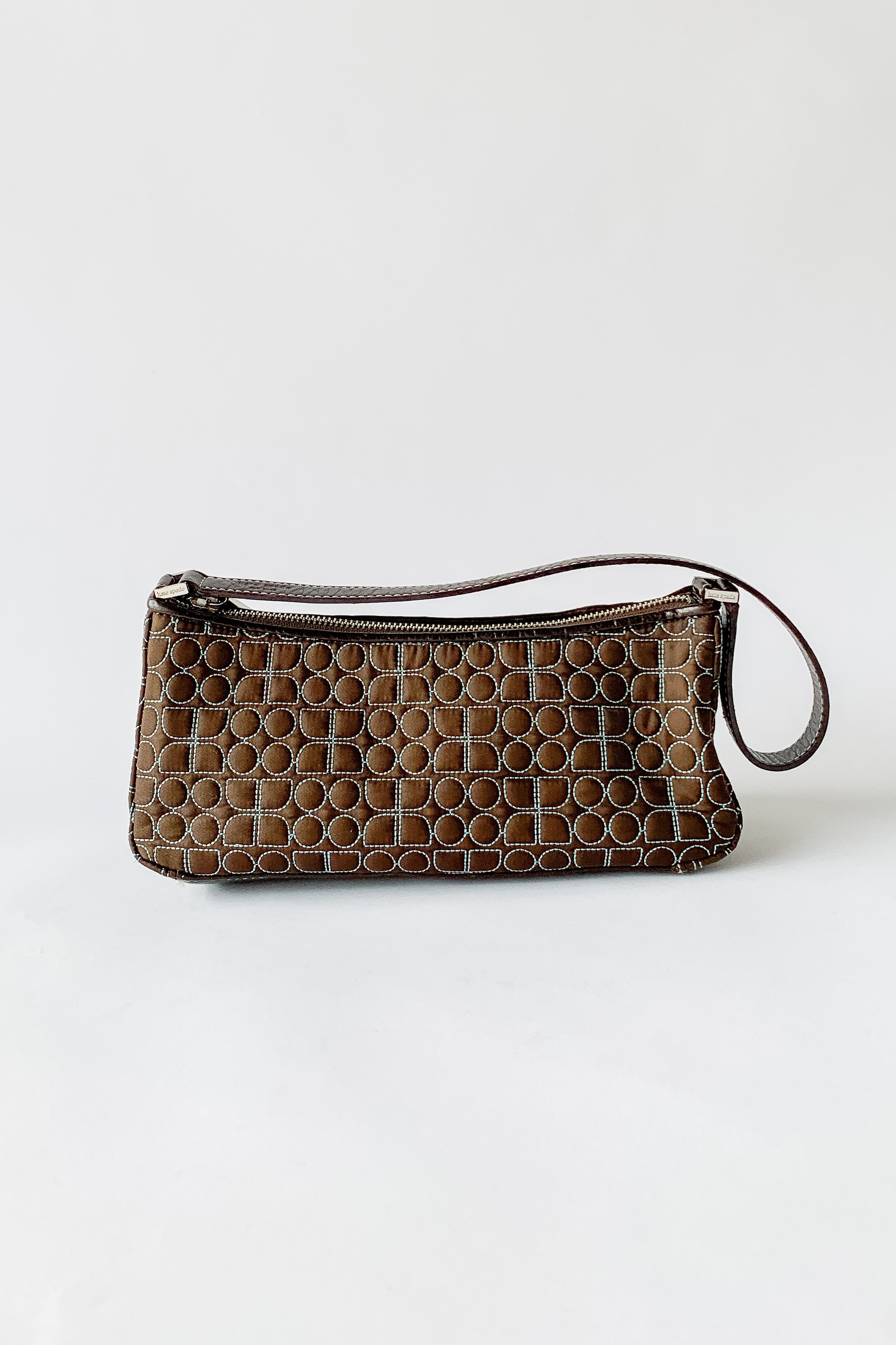 Vintage Kate Spade Baguette Purse brown Garmentory