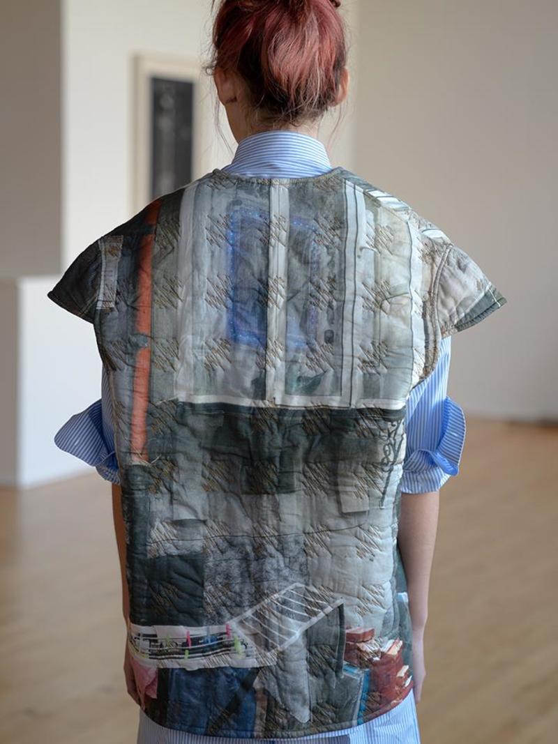 BLESS n°69 SS2021 Liningvest Bless Liningvest - Laundry/Blue Check | Garmentory