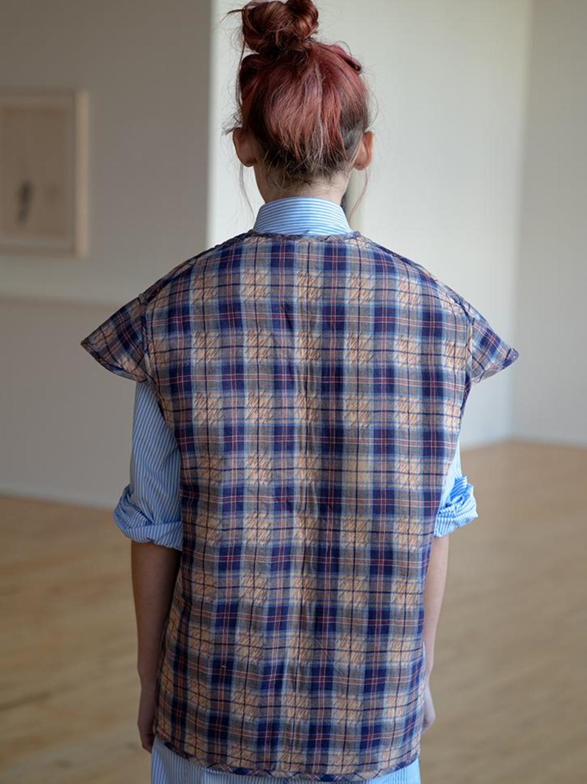 Bless Liningvest - Laundry/Blue Check | Garmentory