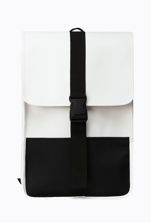 Rains mini Buckle Backpack - Off White Rains mini Buckle Backpack - Off White