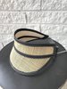 Janessa Leone Constance Visor - Natural - Thumbnail 1