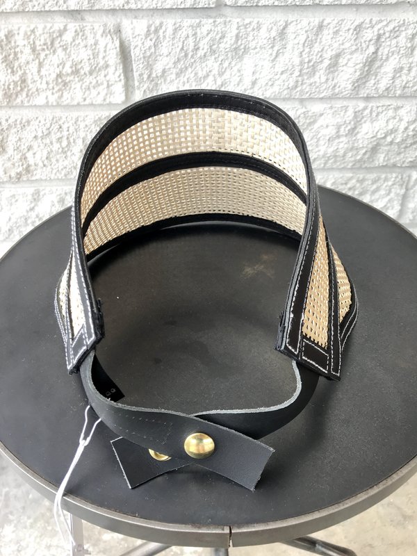 Janessa Leone Constance Visor - Natural Janessa Leone Constance Visor - Natural