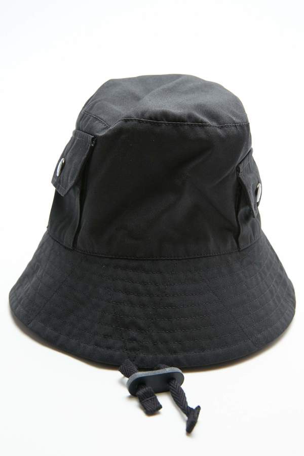 Engineered Garments Explorer Hat - Black PC Poplin | Garmentory