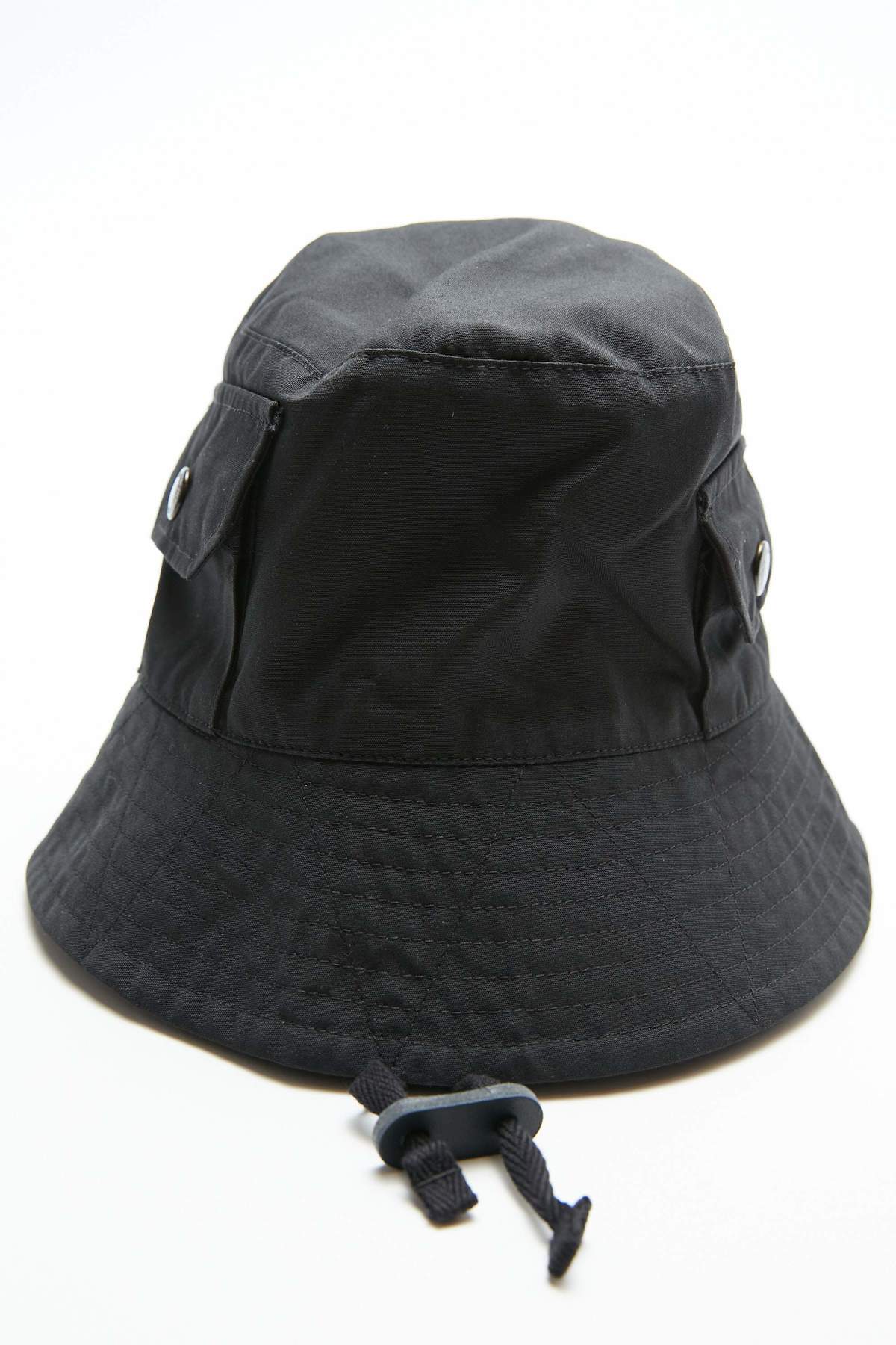 Engineered Garments Explorer Hat - Black PC Poplin | Garmentory