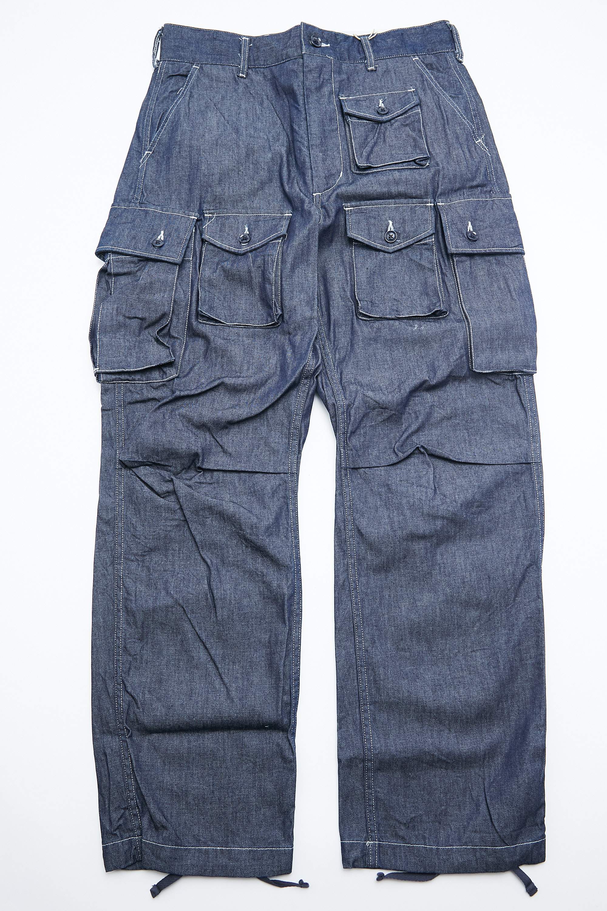 パンツ engineered garments FA pant 8oz denim Engineered Garments FA Pant - Indigo 8oz Cone Denim | Garmentory