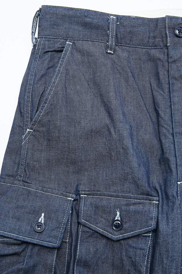 Engineered Garments FA Pant - Indigo 8oz Cone Denim | Garmentory