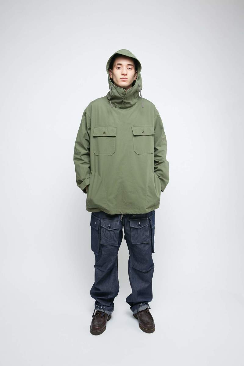 ジャケット・アウター Engineered Garments Cagoule Shirt OLIVE Cagoule Shirt in Olive