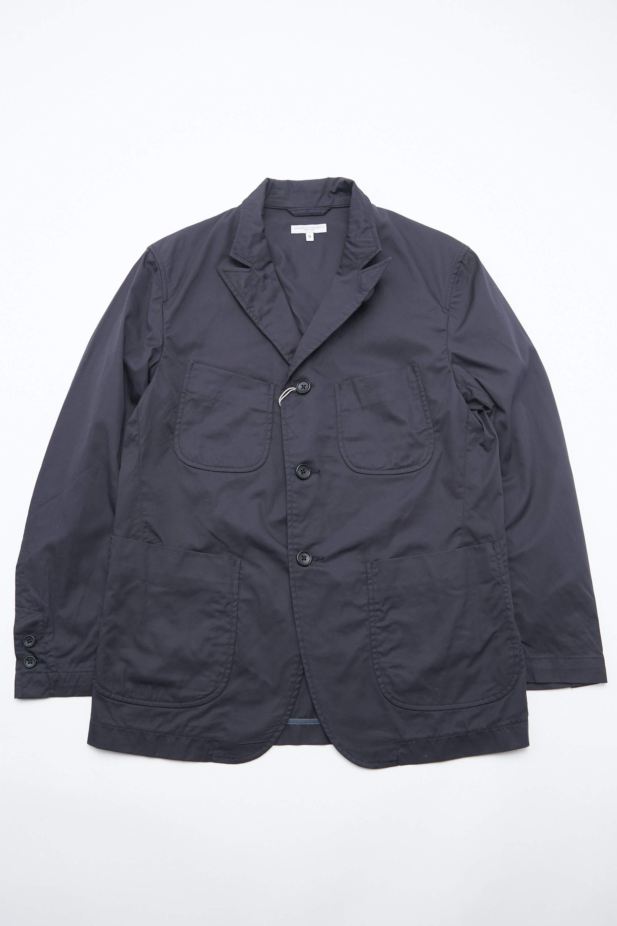 Engineered Garments NB Jacket - Dk. Navy High Count Twill | Garmentory