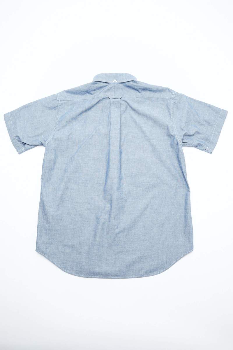トップス Engineered Garments Popover BD Chambray Engineered Garments Cotton Chambray Popover BD Shirt - Light