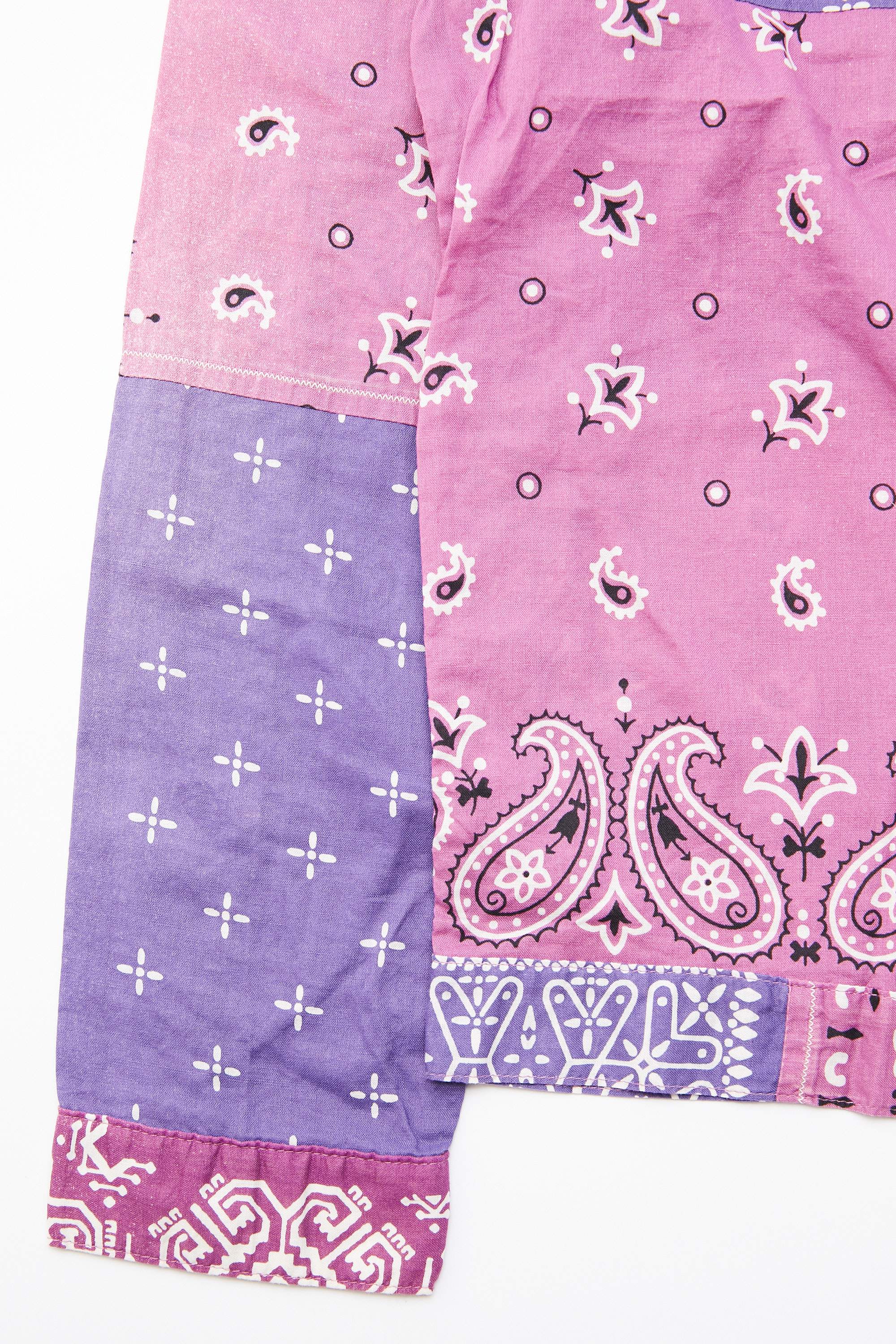 (LAST STOCK) Rat Brand Gauze Bandana Patchwork Raglan Shirt main image 1