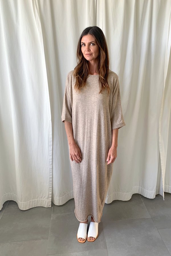 Lauren Manoogian Oversize Tee Dress - Melange | Garmentory Lauren Manoogian Oversize Tee Dress - Melange | Garmentory