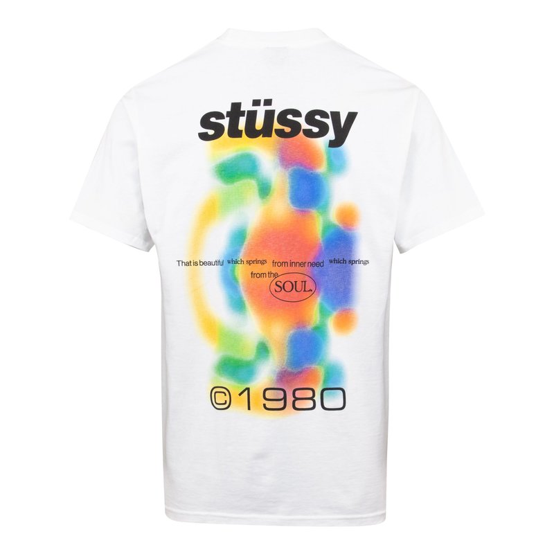 Stussy Soul T-Shirt - White | Garmentory
