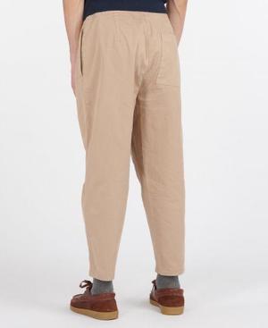 BARBOUR TWILL RUGBY TROUSERS - Sand 