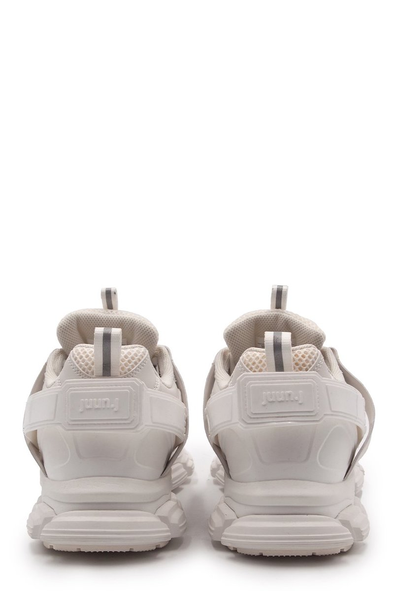 【関税込み】Juun.J ホワイト ランニングスニーカー Juun. J white volume 3 sneakers | UJNG