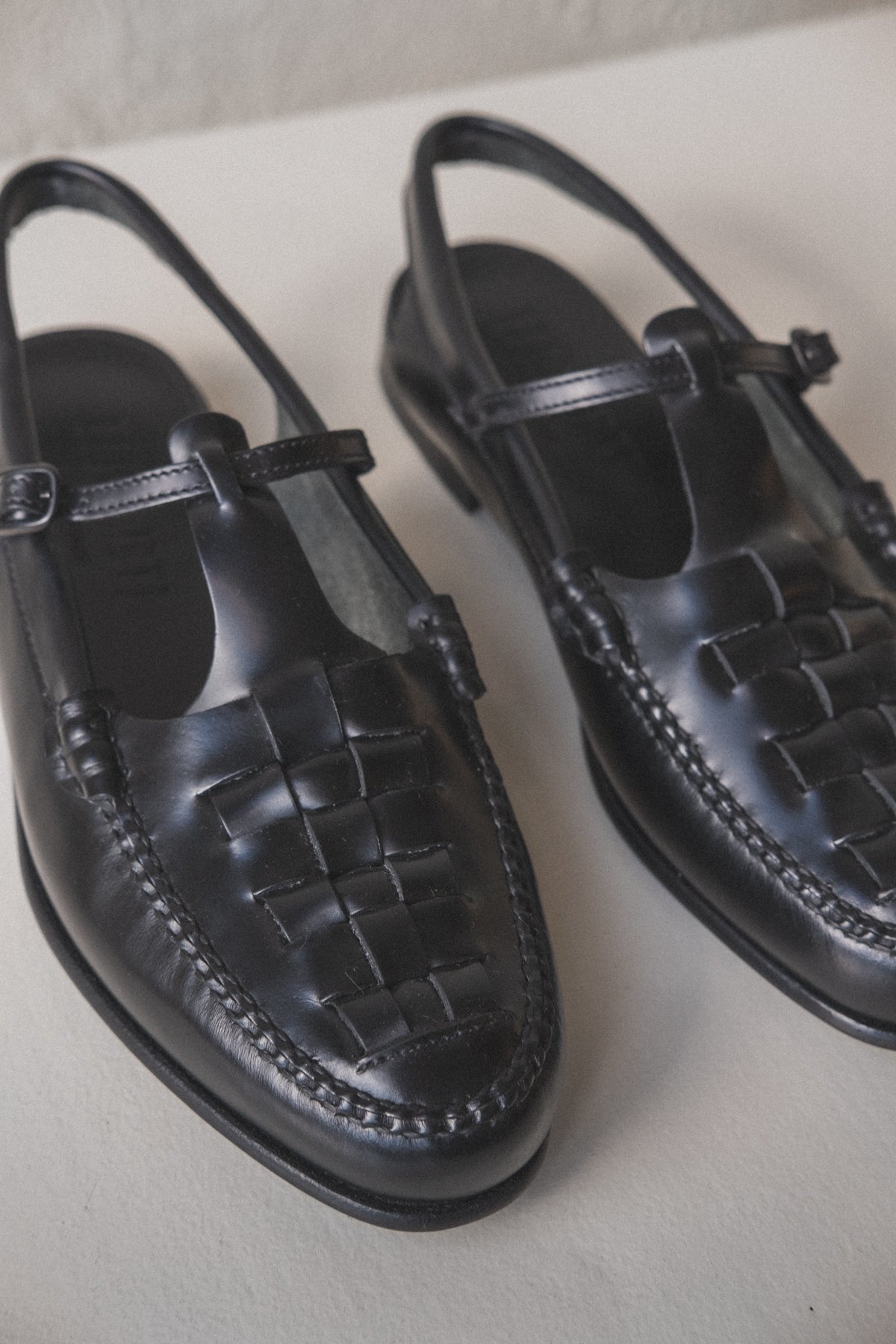 【HEREU】 ROQUETA ROQUETA - Slingback T-bar loafer – Hereu Studio