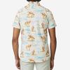 18 Waits The Dylan Short-Sleeve Shirt - Pink Wild Horses - Thumbnail 3