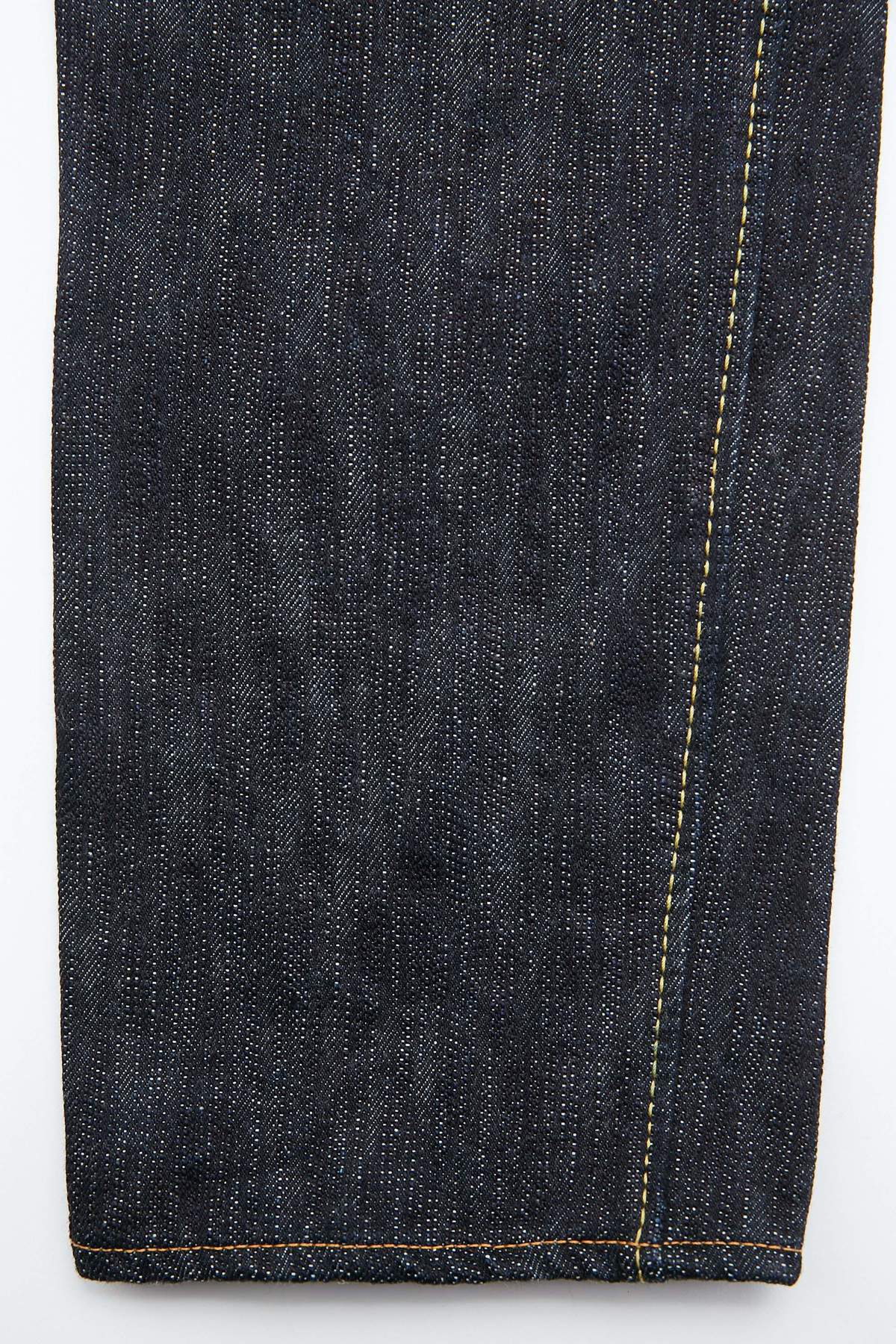 Pure Blue Japan 17.5oz EX Slub Denim Relaxed Tapered Woven Jeans - Wash Indigo - Image 6 of 11