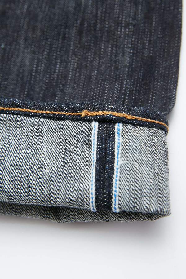 Pure Blue Japan 17.5oz EX Slub Denim Relaxed Tapered Woven Jeans - Wash Indigo