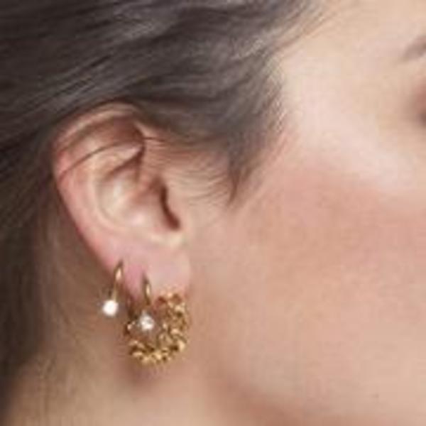 Ellie Vail Jewelry Braxton Chain Hoop Ellie Vail Jewelry Braxton Chain Hoop