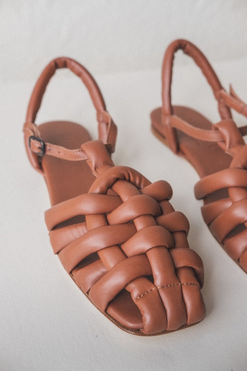 Hereu Cabersa Sandals - Chestnut | Garmentory