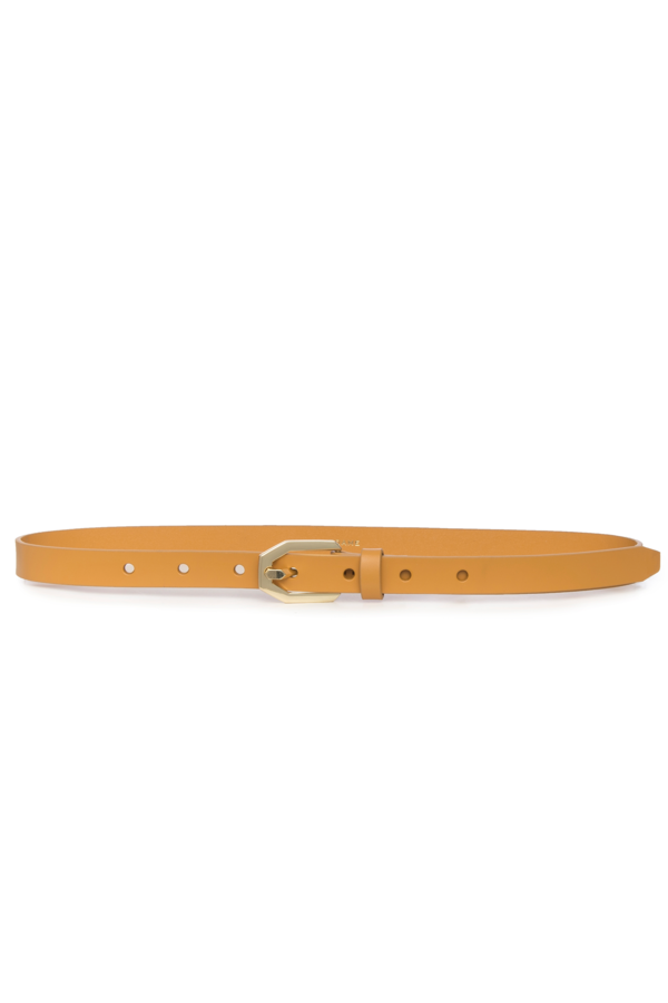FRAME Denim Le Polygon Belt - Caramel | Garmentory display picture 1