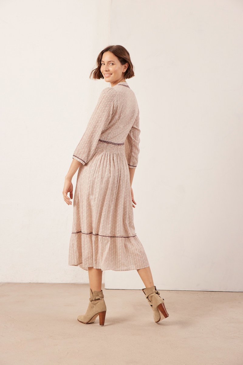 Vanessa Bruno Magnolia Dress Seersucker Garmentory