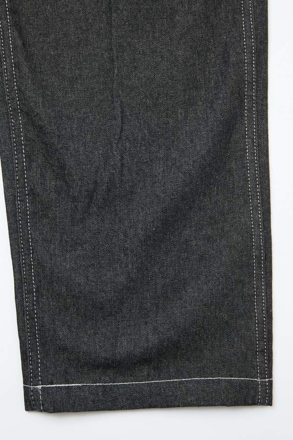 Engineered Garments Workaday 8oz Washed Denim Fatigue Pant - Black