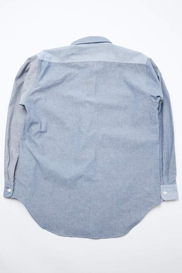 Engineered Garments Workaday Cotton Chambray Utility Shirt Combo