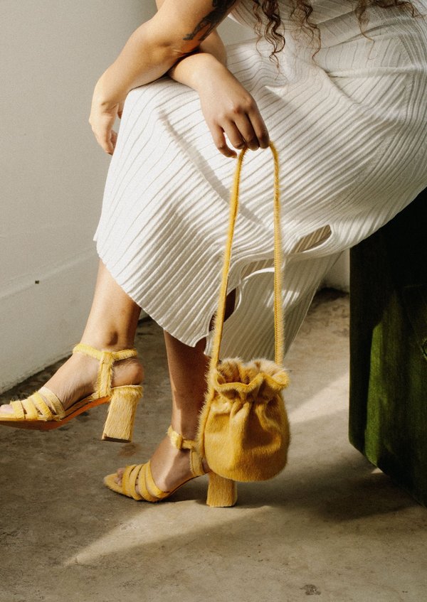 Maryam Nassir Zadeh Breton Purse - Yuzu Maryam Nassir Zadeh Breton Purse - Yuzu